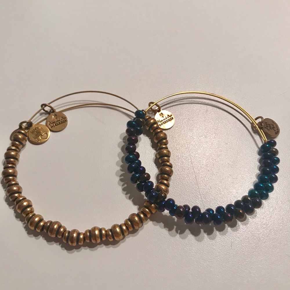 Alex and Ani Bead Bracelets